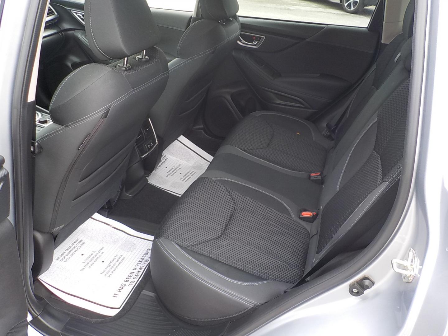 2021 Silver /Black Subaru Forester (JF2SKAJC4MH) , Automatic transmission, located at 1617 W Church Street, Livingston, TX, 77351, (936) 327-3600, 30.710995, -94.951157 - This vehicle is just BEGGIING to be taken to the mountains this summer!! Come check it out for yourself! - Photo#10